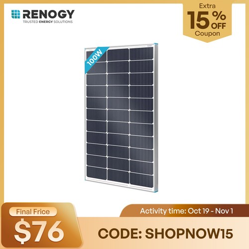 Renogy 16bb type 100 - renogy, n-type